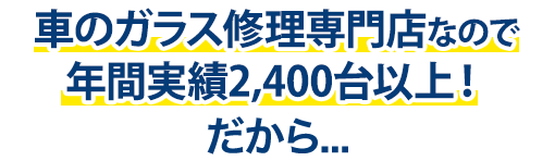 BRUGGE JAPANは年間実績2,400台以上！だから…